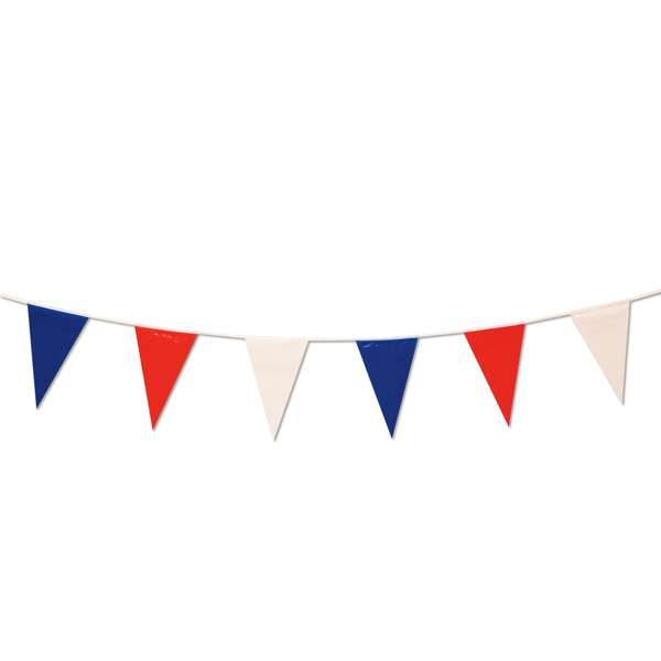 105' Red, White & Blue Pennant String (SD-454002)