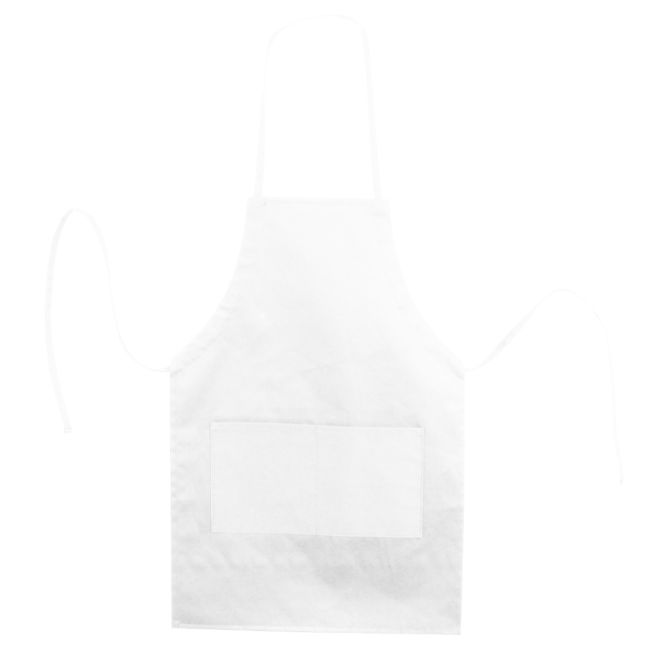 Liberty Bags Caroline Butcher Apron (OS-5502) - White
