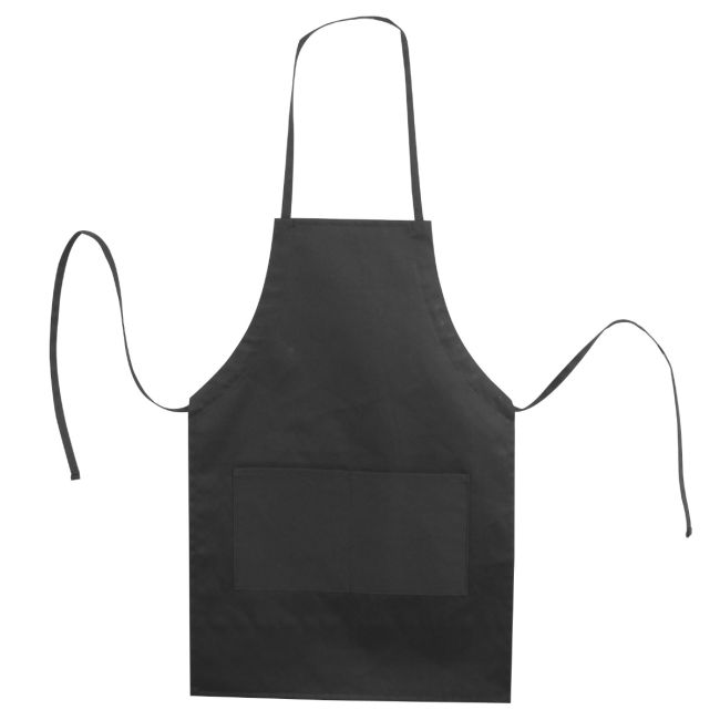Liberty Bags Caroline Butcher Apron (OS-5502) - Black