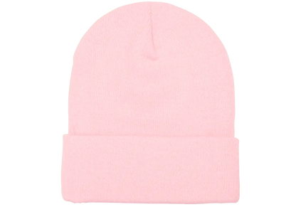 Yupoong Heavyweight Cuffed Knit Cap (OS-1501KC) - Baby Pink