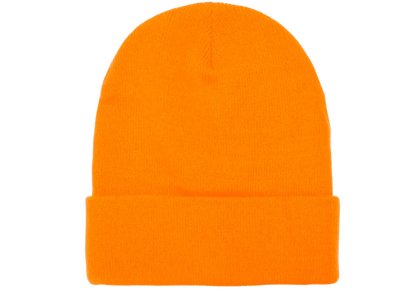Yupoong Heavyweight Cuffed Knit Cap (OS-1501KC) - Blaze Orange