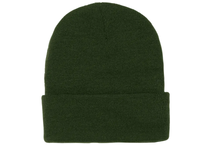 Yupoong Heavyweight Cuffed Knit Cap (OS-1501KC) - Olive