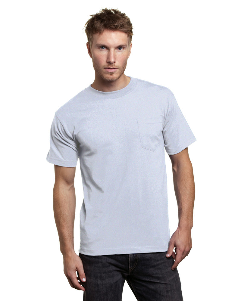 Bayside USA-Made Pocket Tee (OS-7100)