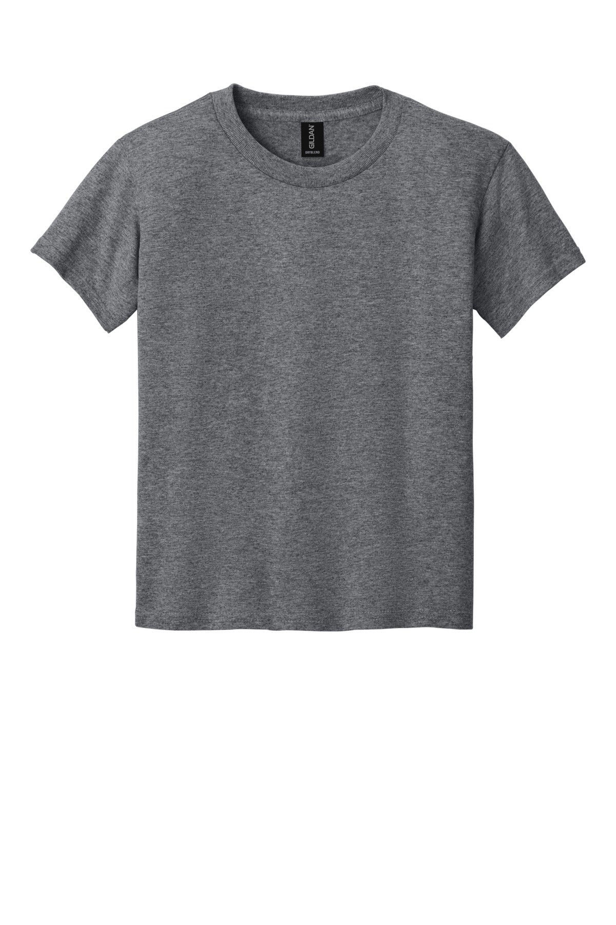 Gildan Youth DryBlend 50 Cotton/50 Poly T-Shirt (SAN-8000B) - Graphite Heather