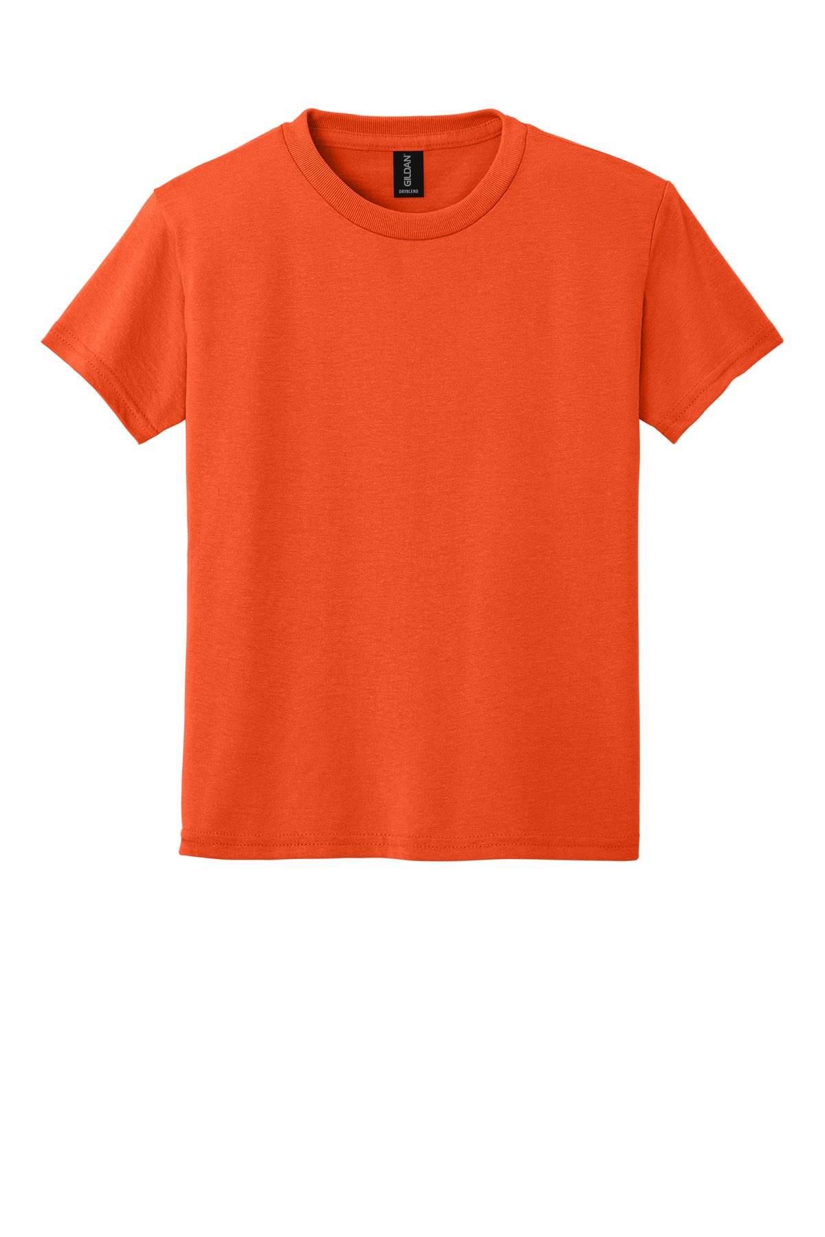 Gildan Youth DryBlend 50 Cotton/50 Poly T-Shirt (SAN-8000B) - Orange