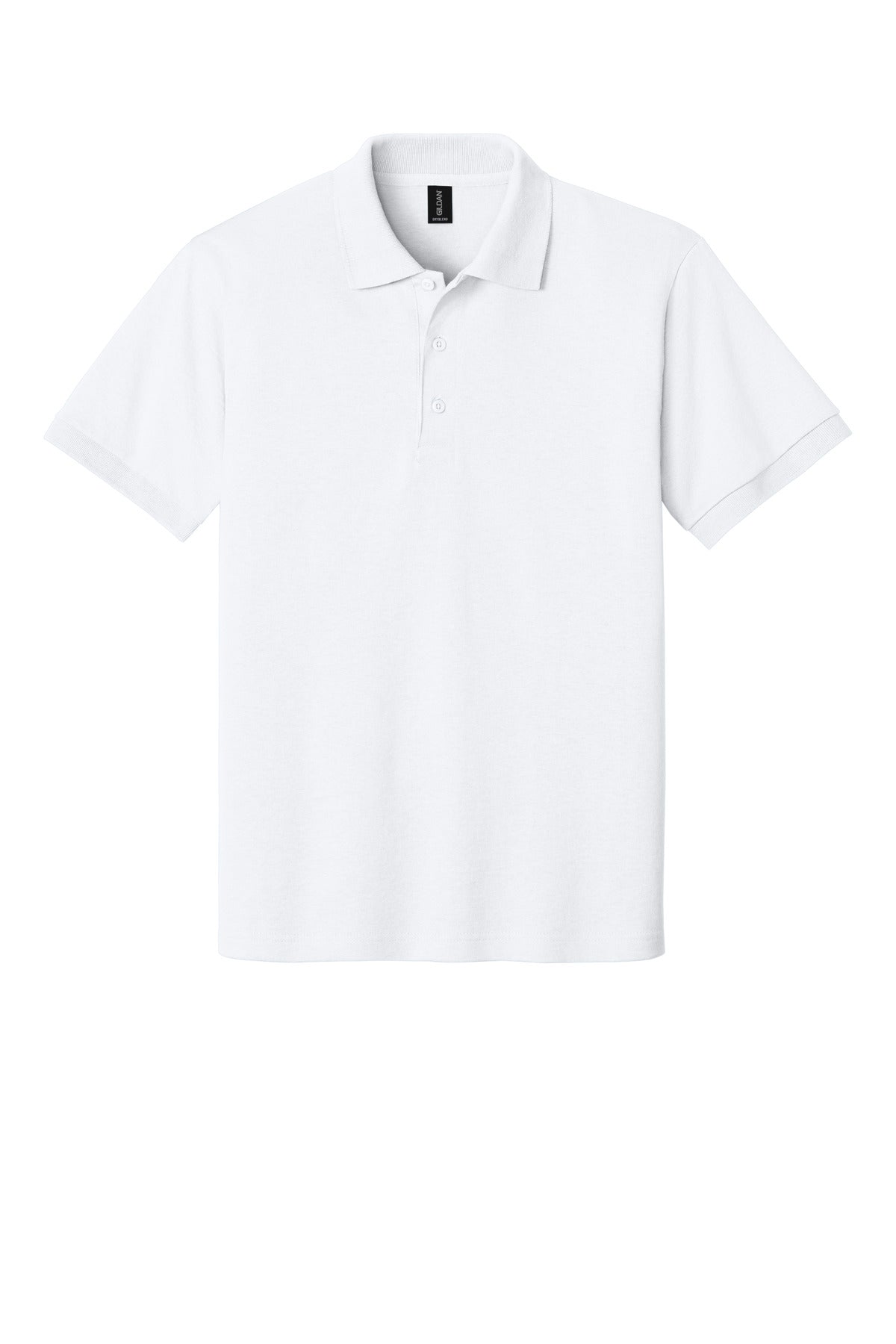 Gildan DryBlend Jersey Polo (OS-8800) - White