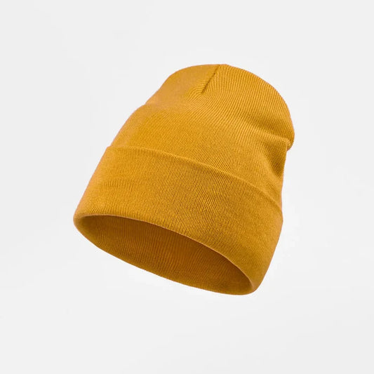 Cuffed Wool Blend Beanie  (FM-1149)