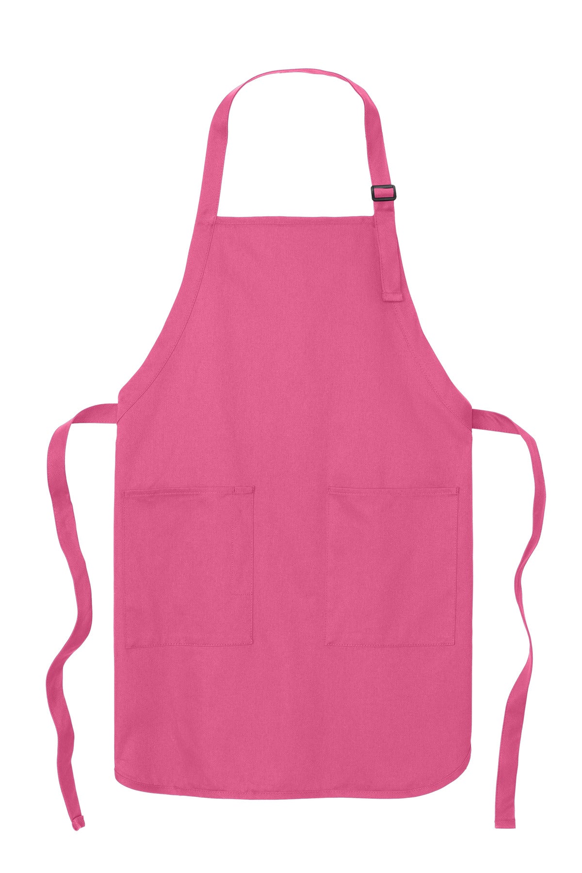 Port Authority Full-Length Apron with Pockets (SAN-A500) - Awareness Pink