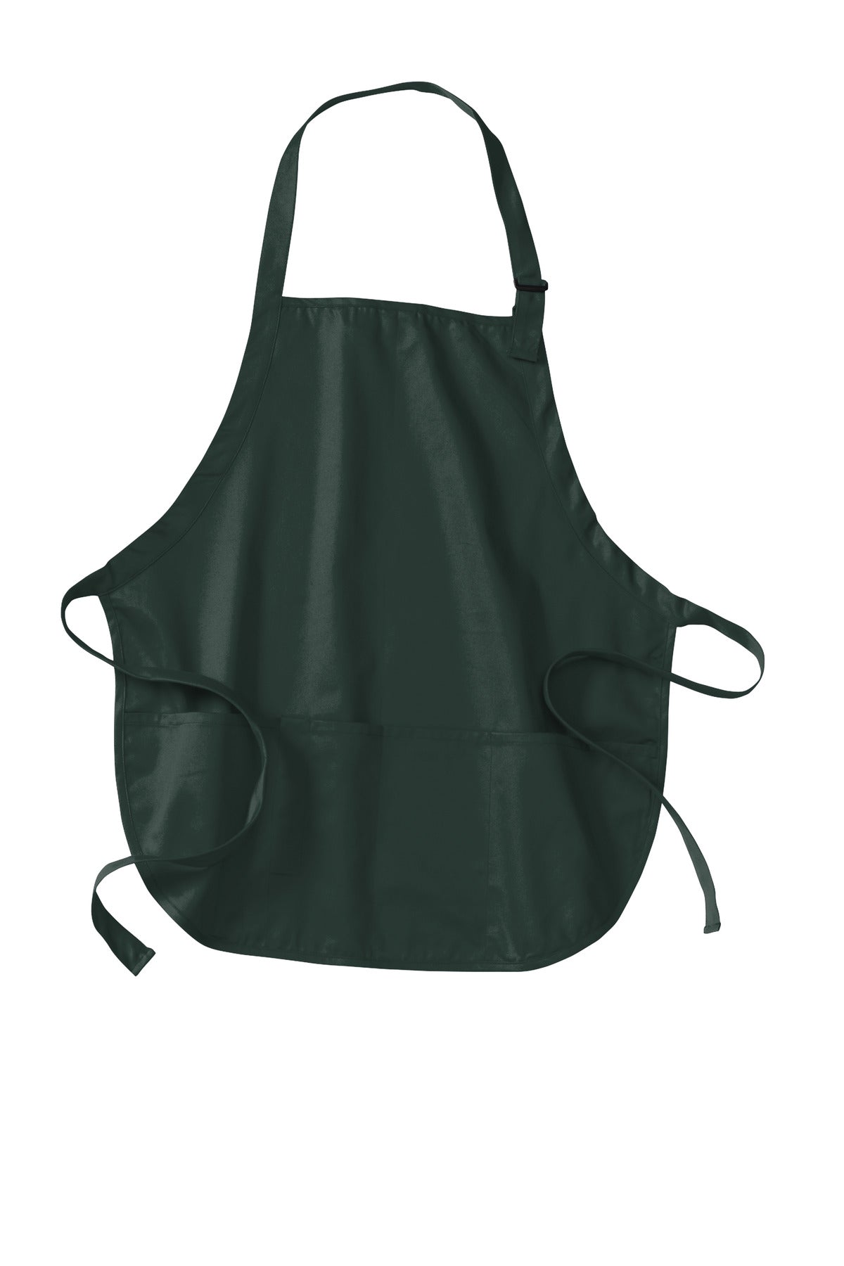 Port Authority Medium-Length Apron with Pouch Pockets (SAN-A510) - Hunter