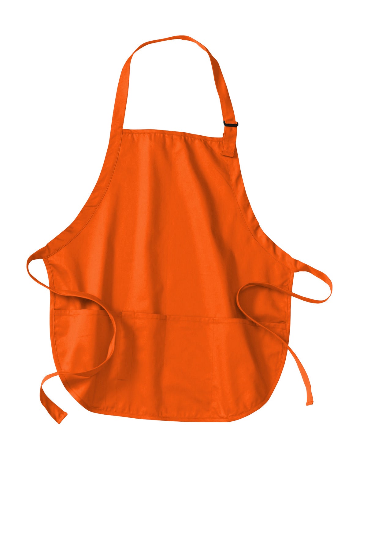 Port Authority Medium-Length Apron with Pouch Pockets (SAN-A510) - Orange
