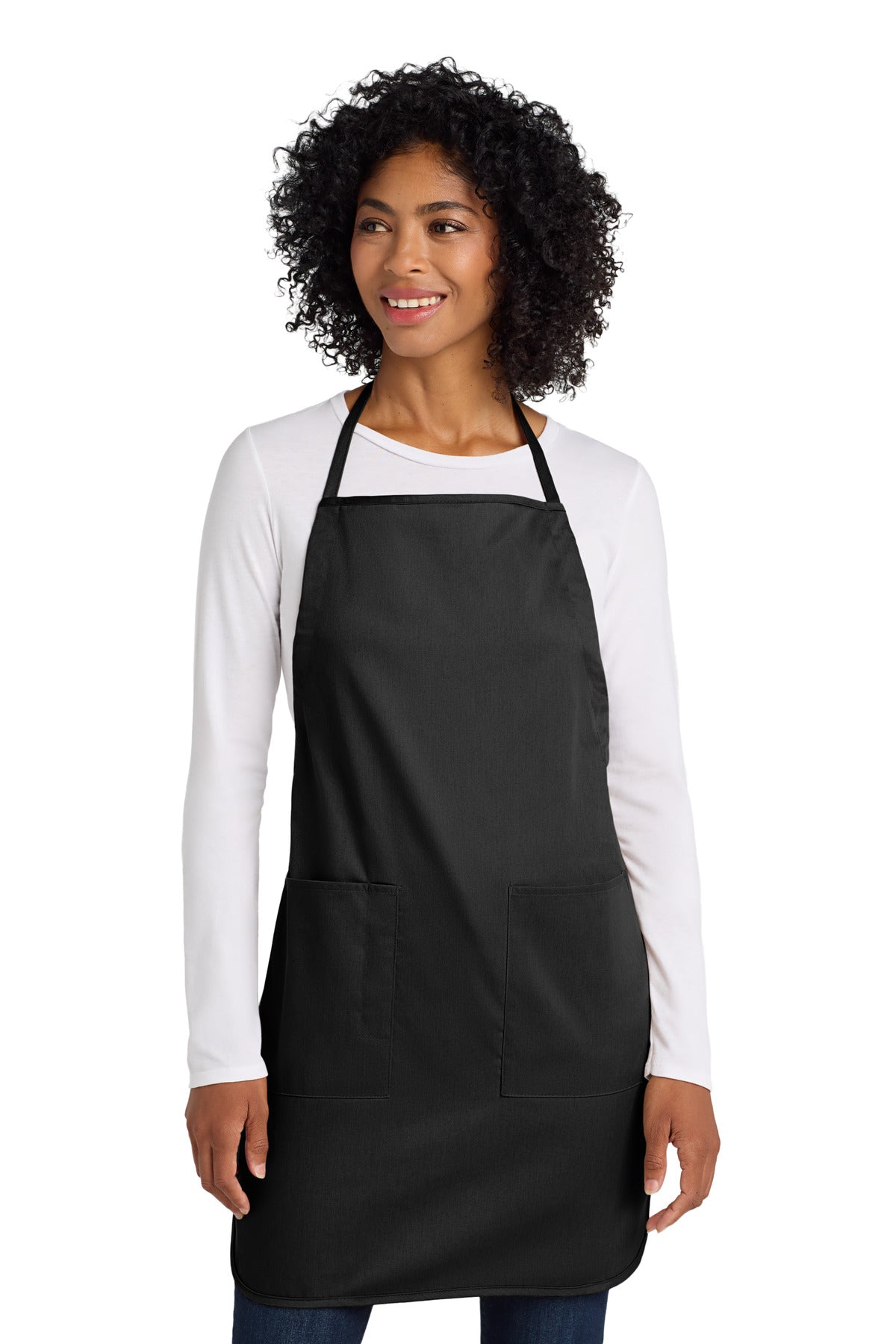 Port Authority Full-Length Apron (SAN-A520) - Black