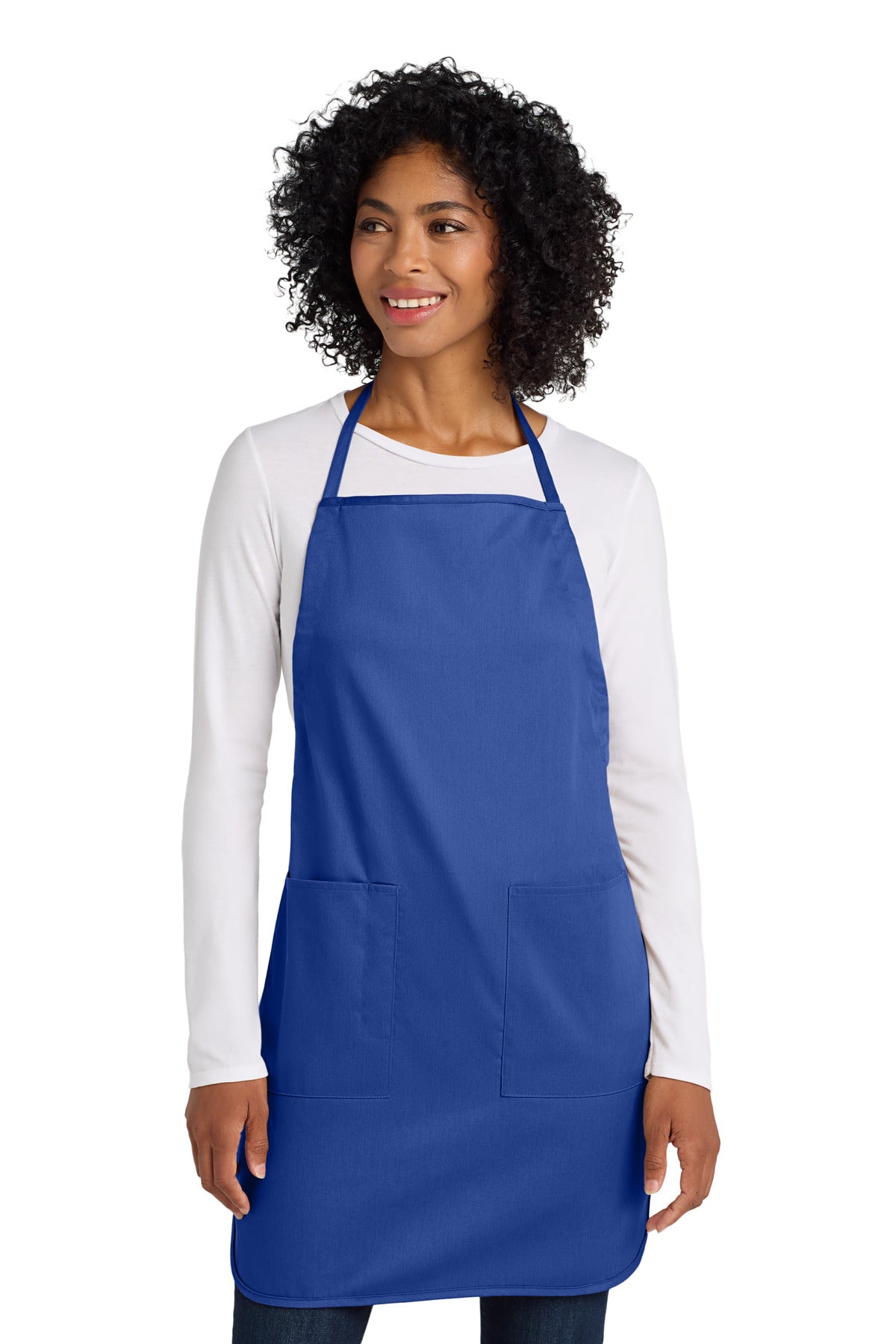 Port Authority Full-Length Apron (SAN-A520) - Faded Blue