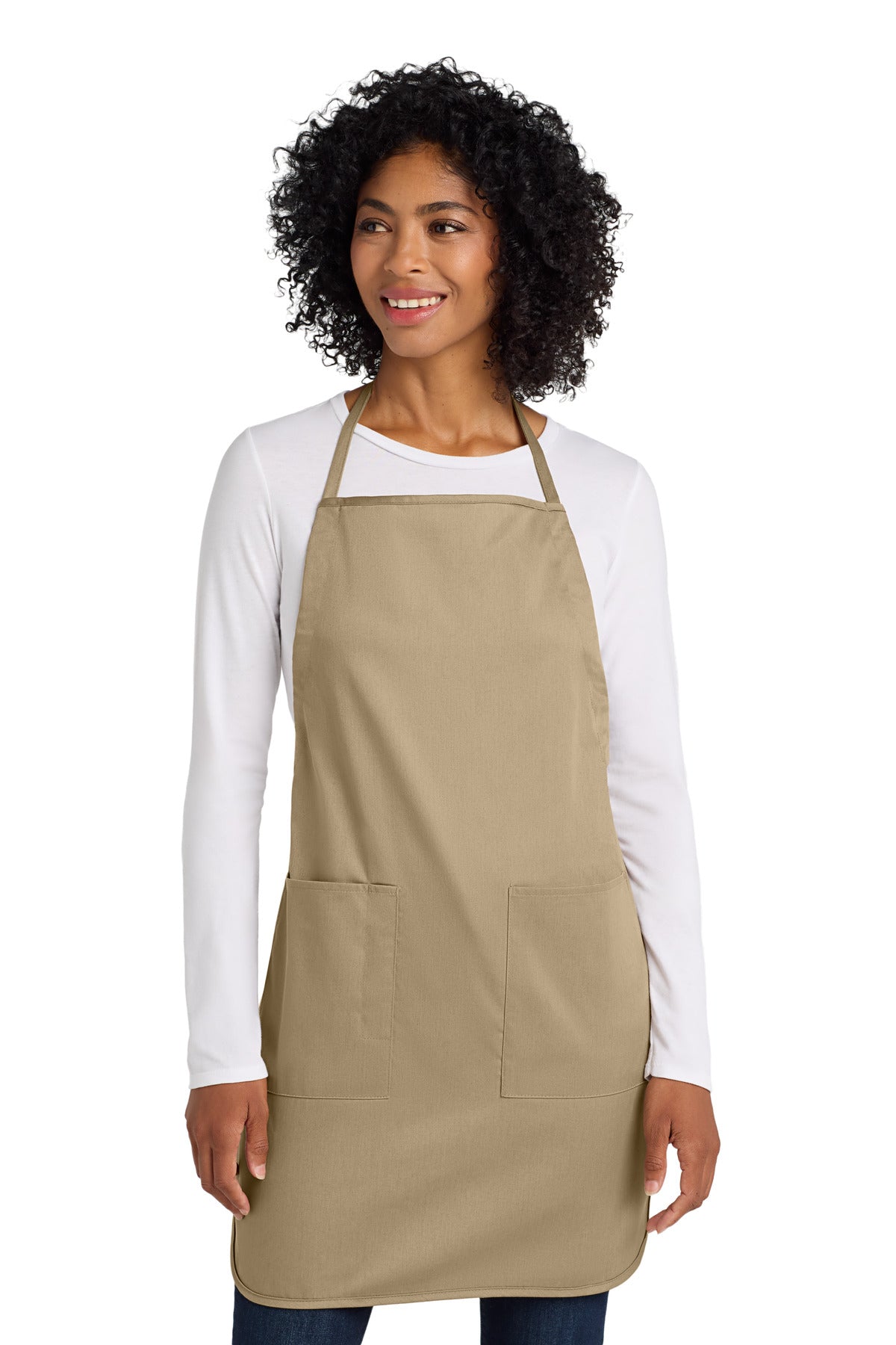 Port Authority Full-Length Apron (SAN-A520) - Khaki
