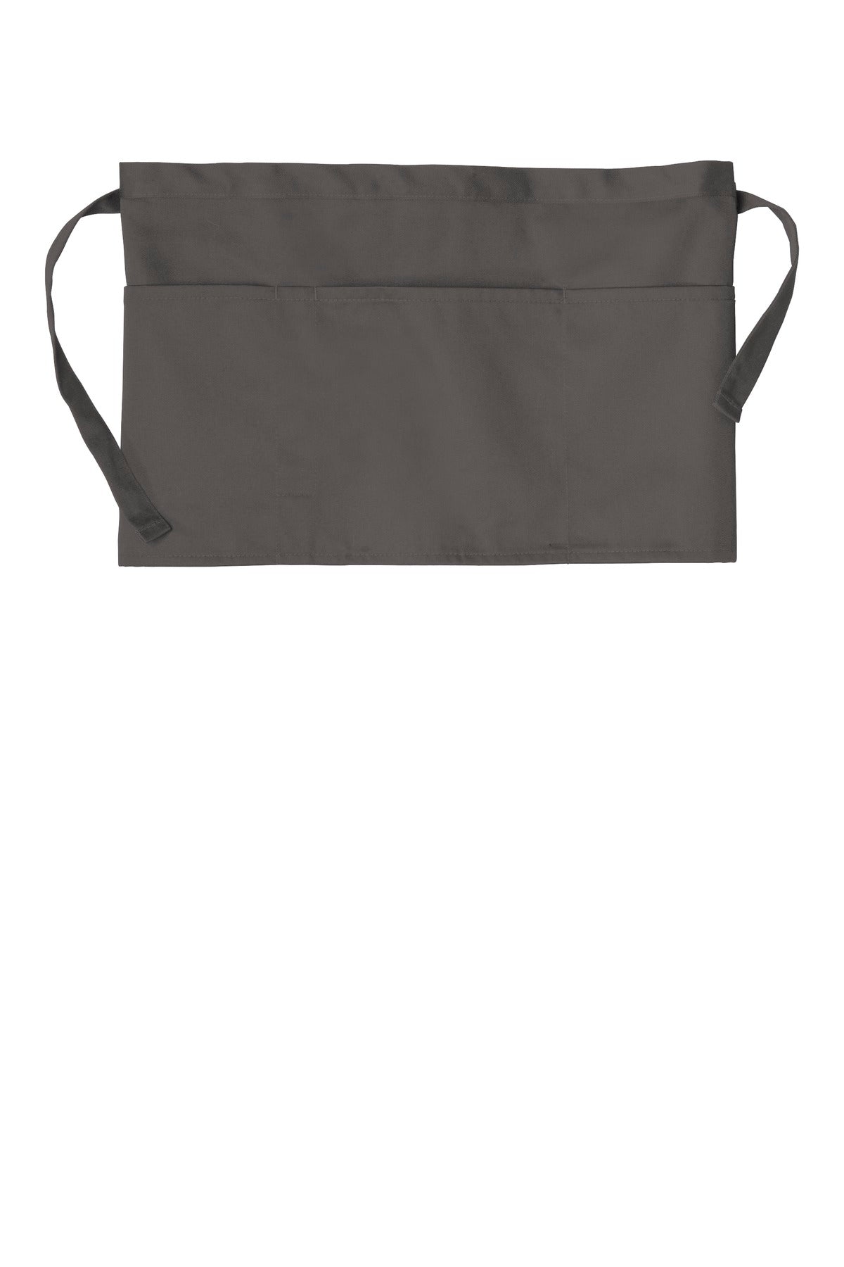 Port Authority Three-Pocket Waist Apron (SAN-A602) - Charcoal