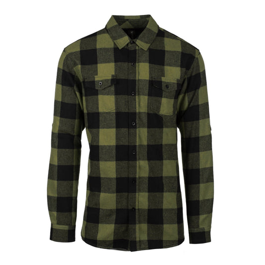 Burnside Plaid Flannel Shirt (OS-8210)