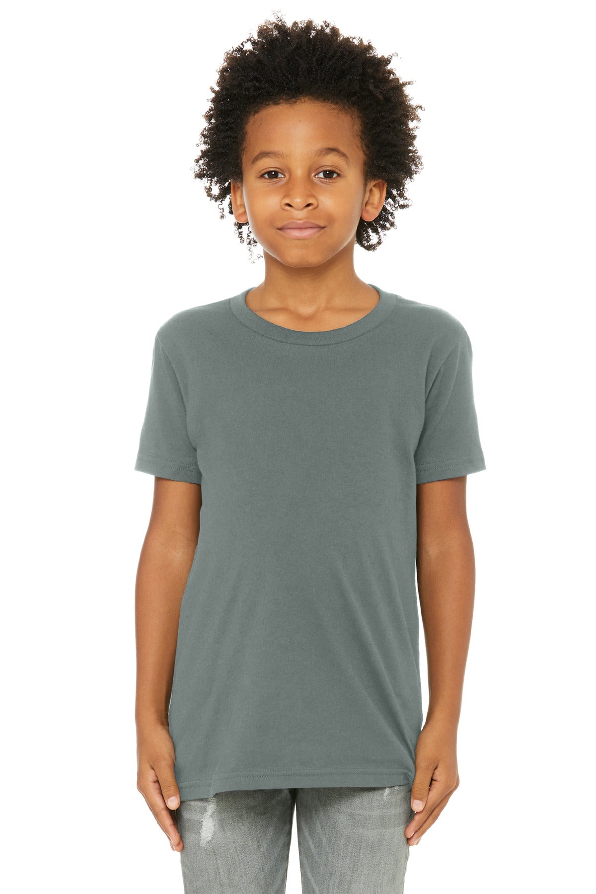 Bella+Canvas Youth Jersey Tee (SAN-BC3001Y) - Blue Storm
