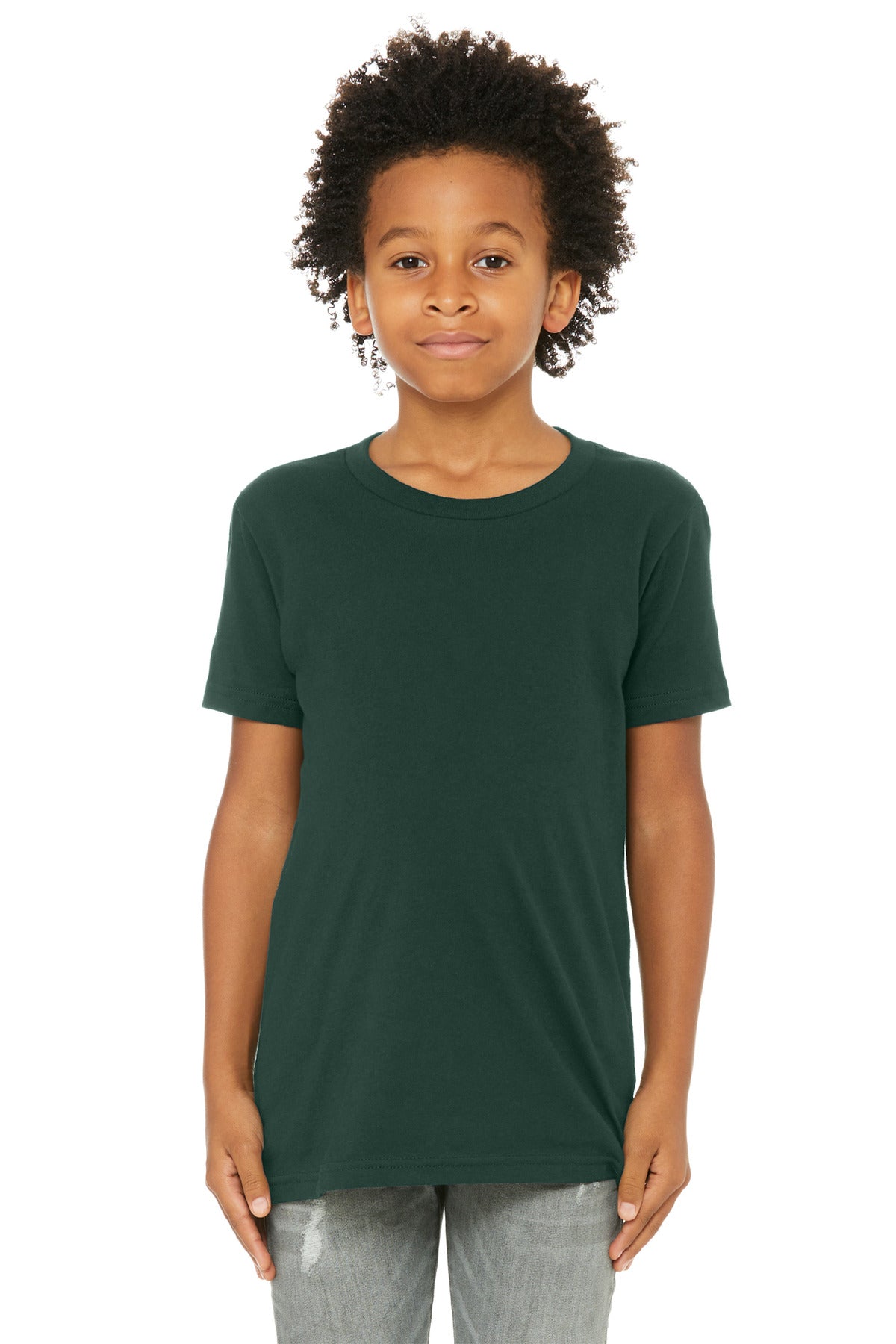 Bella+Canvas Youth Jersey Tee (SAN-BC3001Y) - Forest