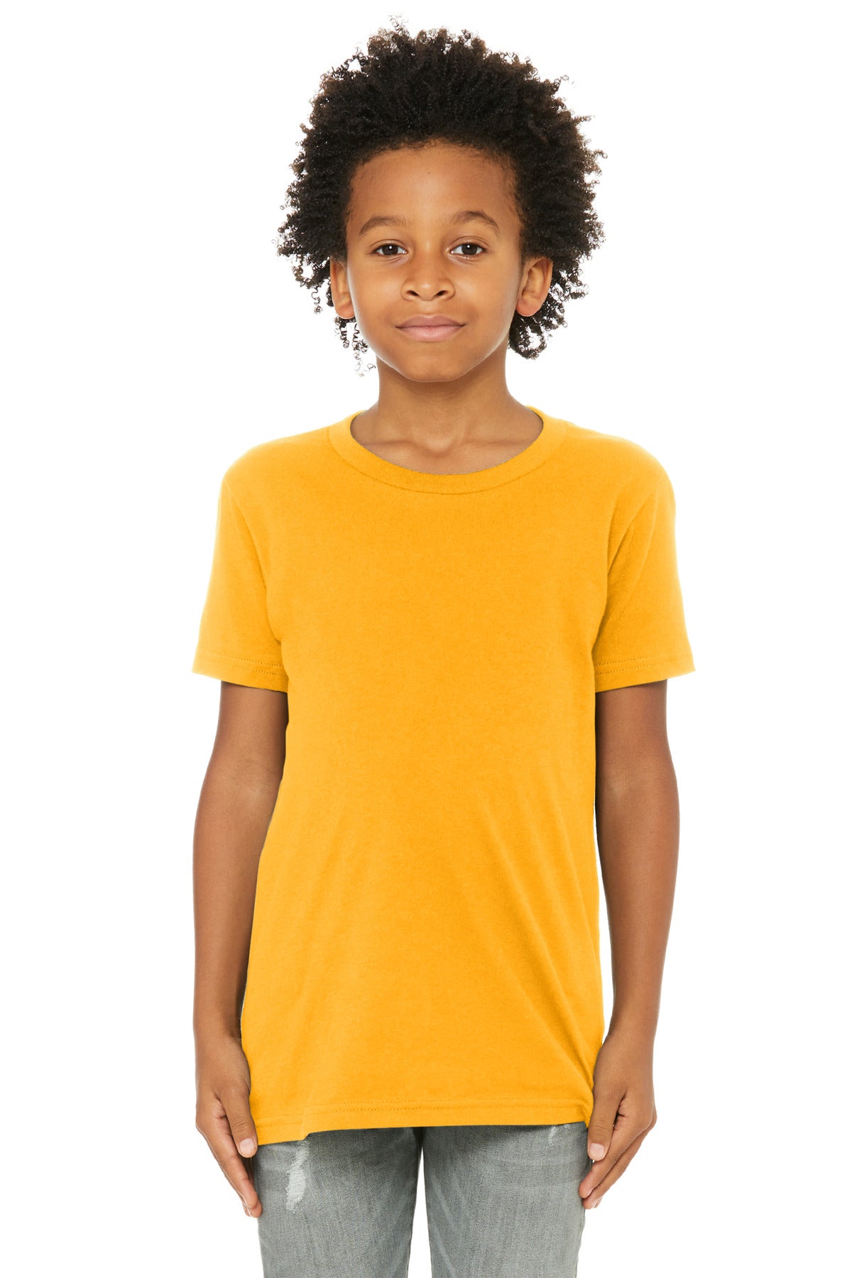 Bella+Canvas Youth Jersey Tee (SAN-BC3001Y) - Gold