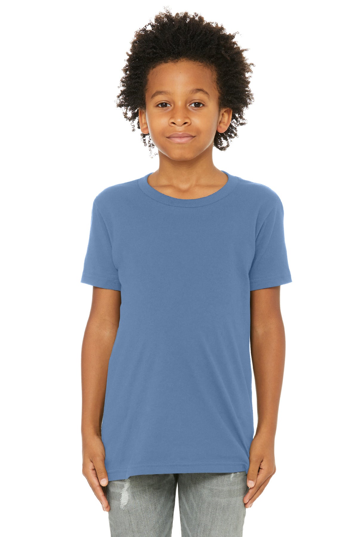 Bella+Canvas Youth Jersey Tee (SAN-BC3001Y) - Lavender Blue