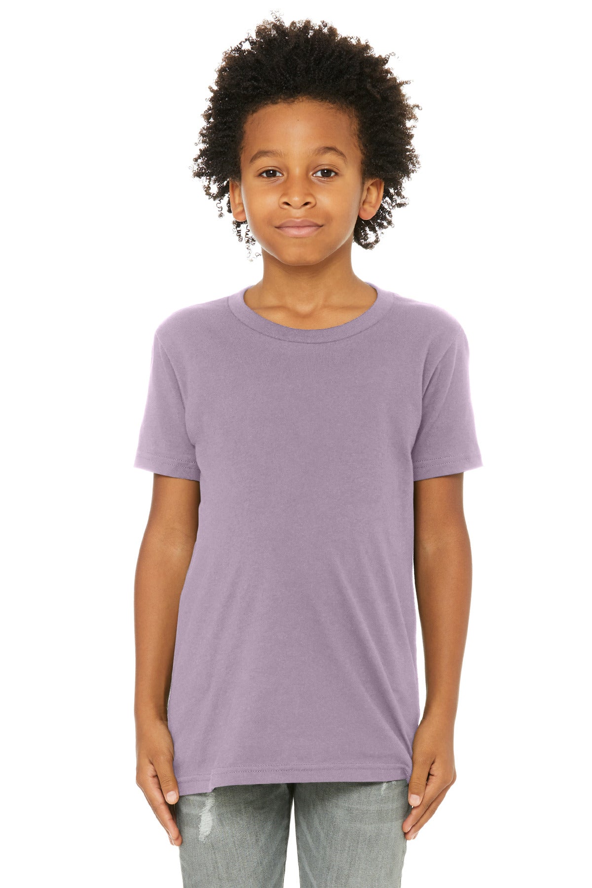 Bella+Canvas Youth Jersey Tee (SAN-BC3001Y) - Light Violet