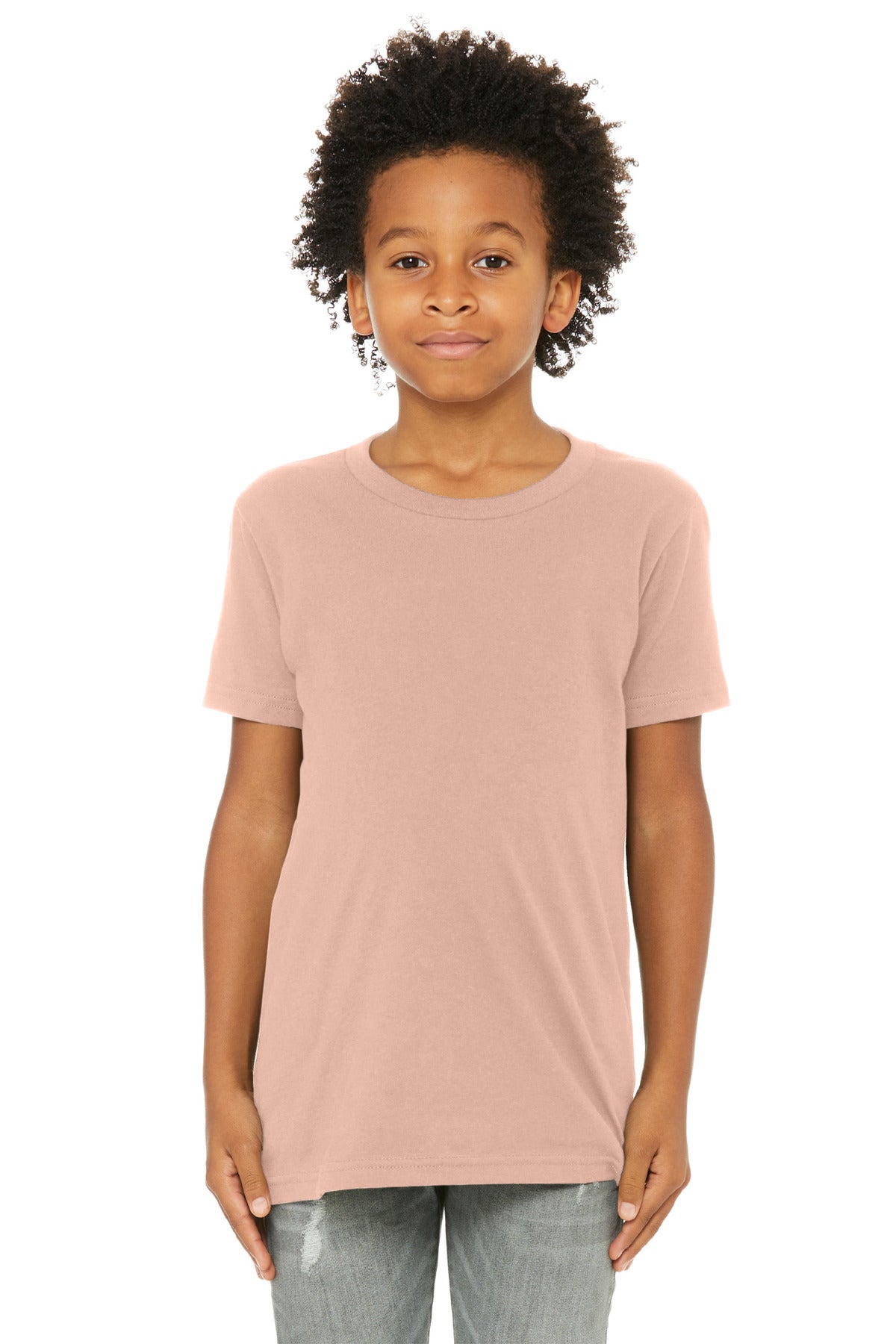 Bella+Canvas Youth Jersey Tee (SAN-BC3001Y) - Peach