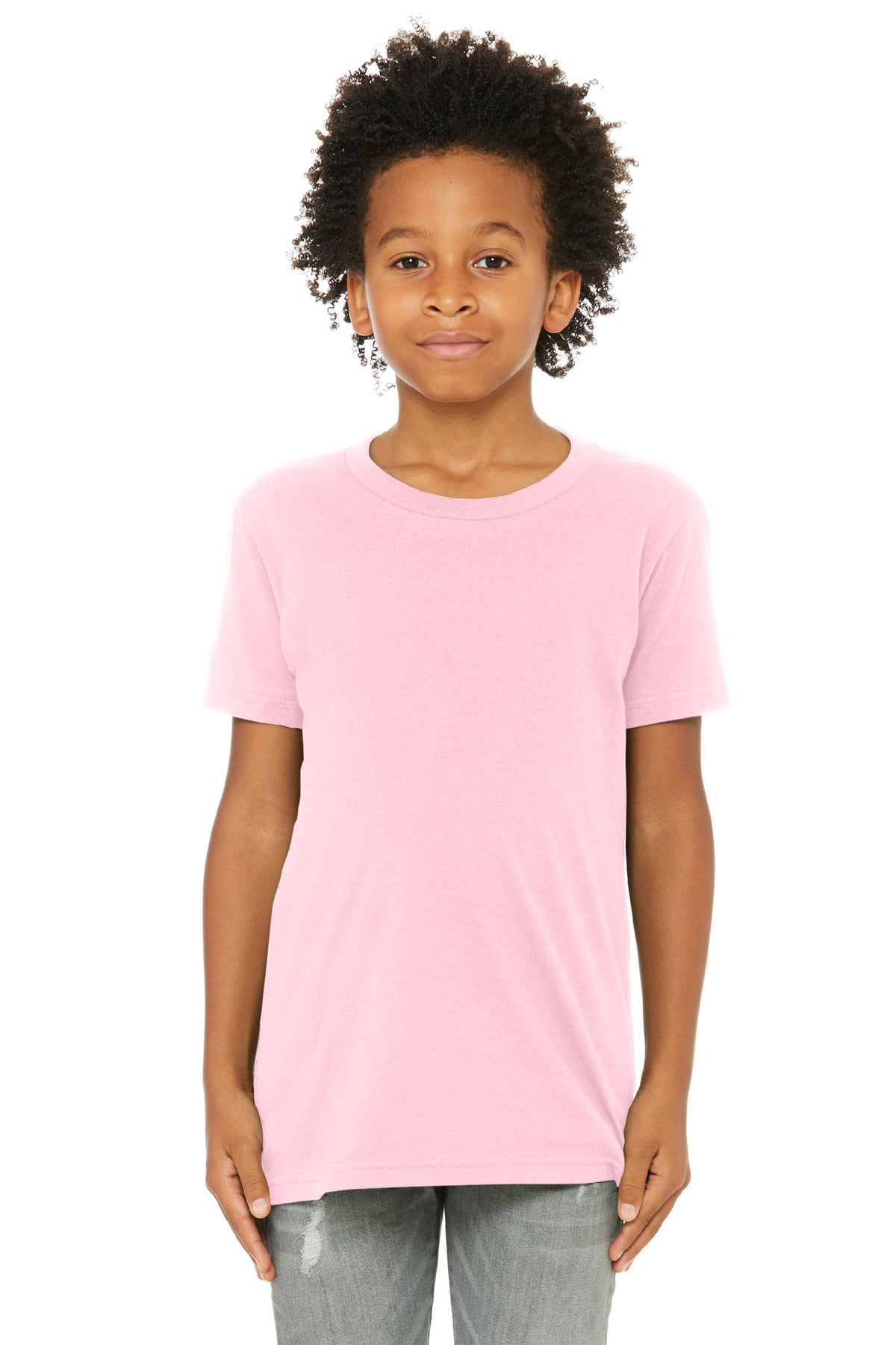 Bella+Canvas Youth Jersey Tee (SAN-BC3001Y) - Pink