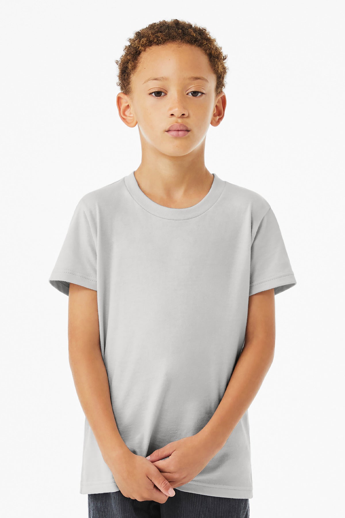 Bella+Canvas Youth Jersey Tee (SAN-BC3001Y) - Solid Athletic Grey