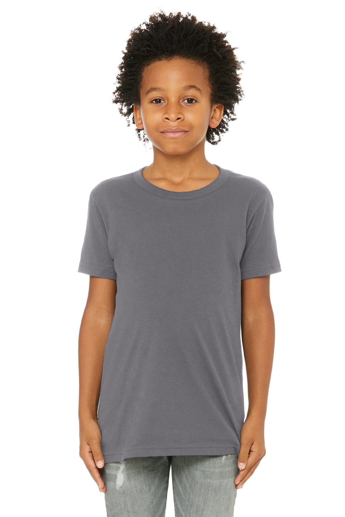 Bella+Canvas Youth Jersey Tee (SAN-BC3001Y) - Storm