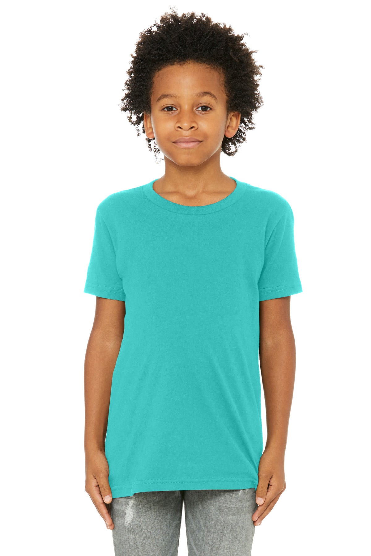 Bella+Canvas Youth Jersey Tee (SAN-BC3001Y) - Teal
