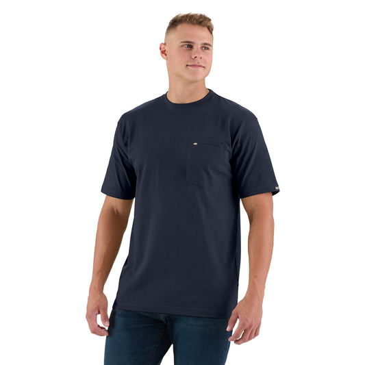 Berne Heavyweight Pocket Tee (OS-BSM16) - Navy