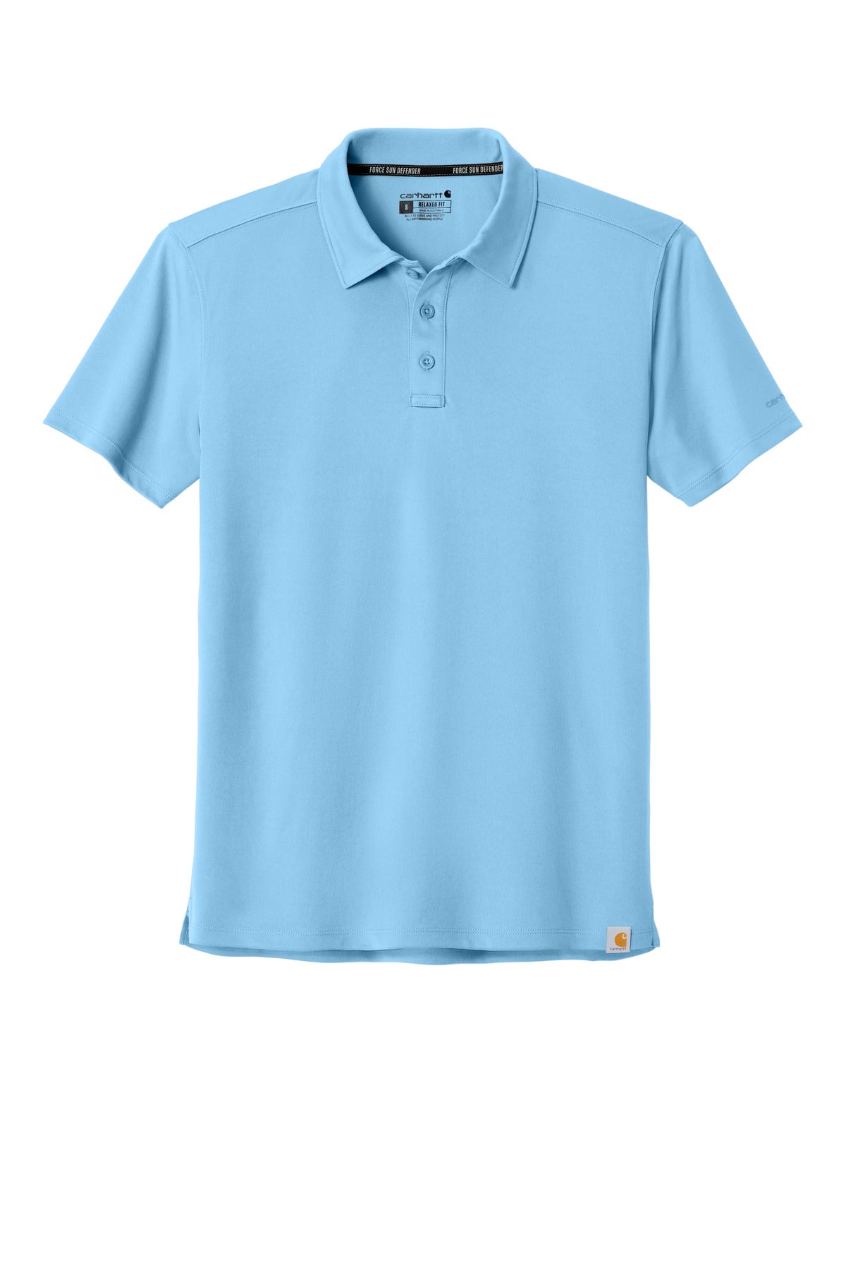 Carhartt Force Sun Defender Polo (SAN-CT106899) - Fresh Water Blue
