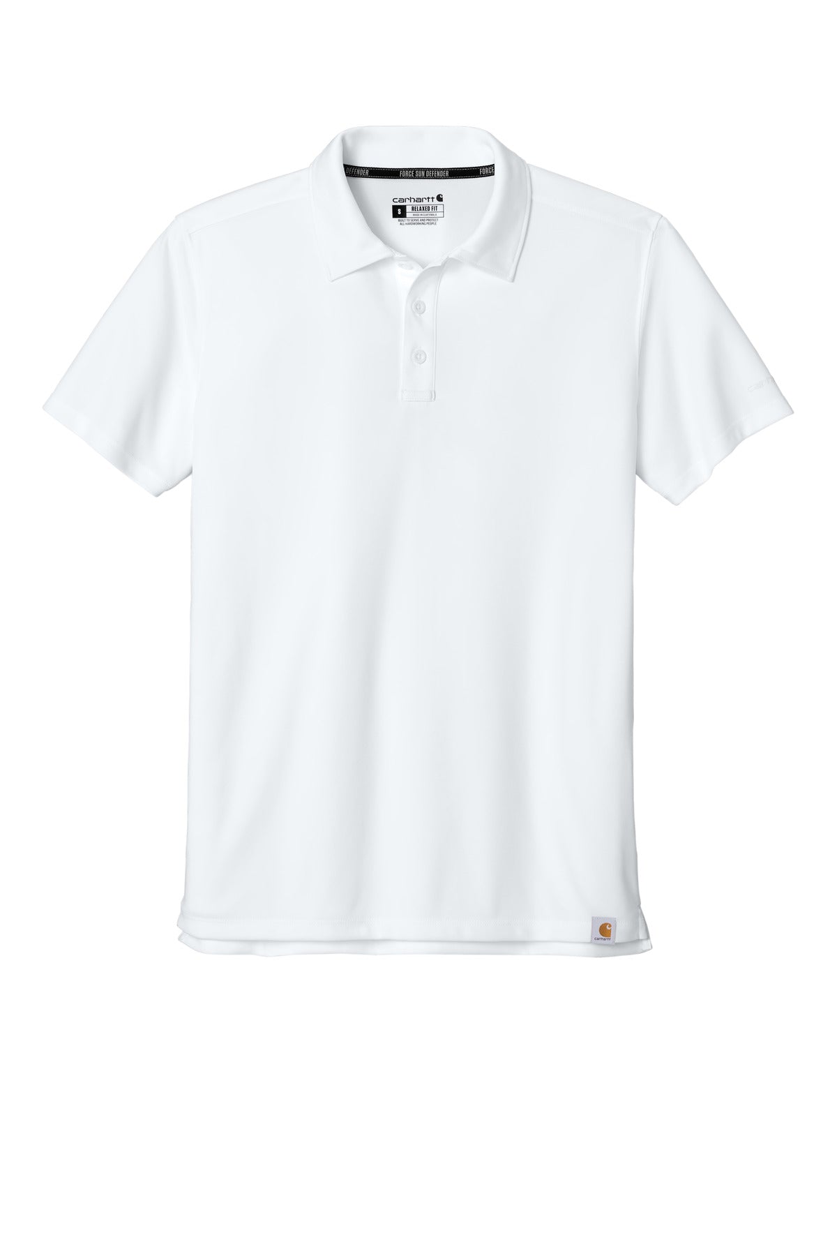 Carhartt Force Sun Defender Polo (SAN-CT106899) - White
