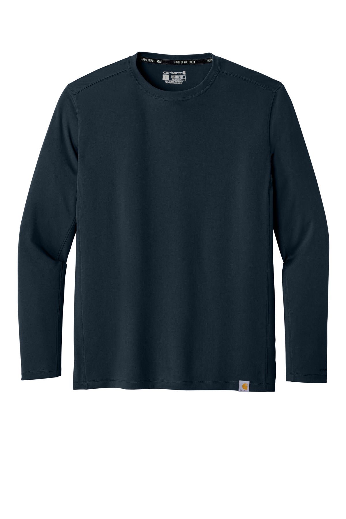 Carhartt Force Sun Defender L/S Tee (SAN-CT106972) - Navy
