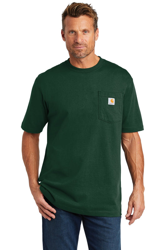 Carhartt Workwear Pocket Tee (SAN-CTK87) - Hunter Green