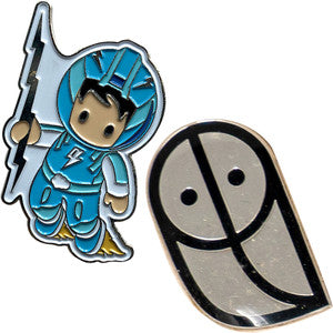 Diestruck Soft Enamel Lapel Pins: 1" W X 1" H (HP-DSSE3)