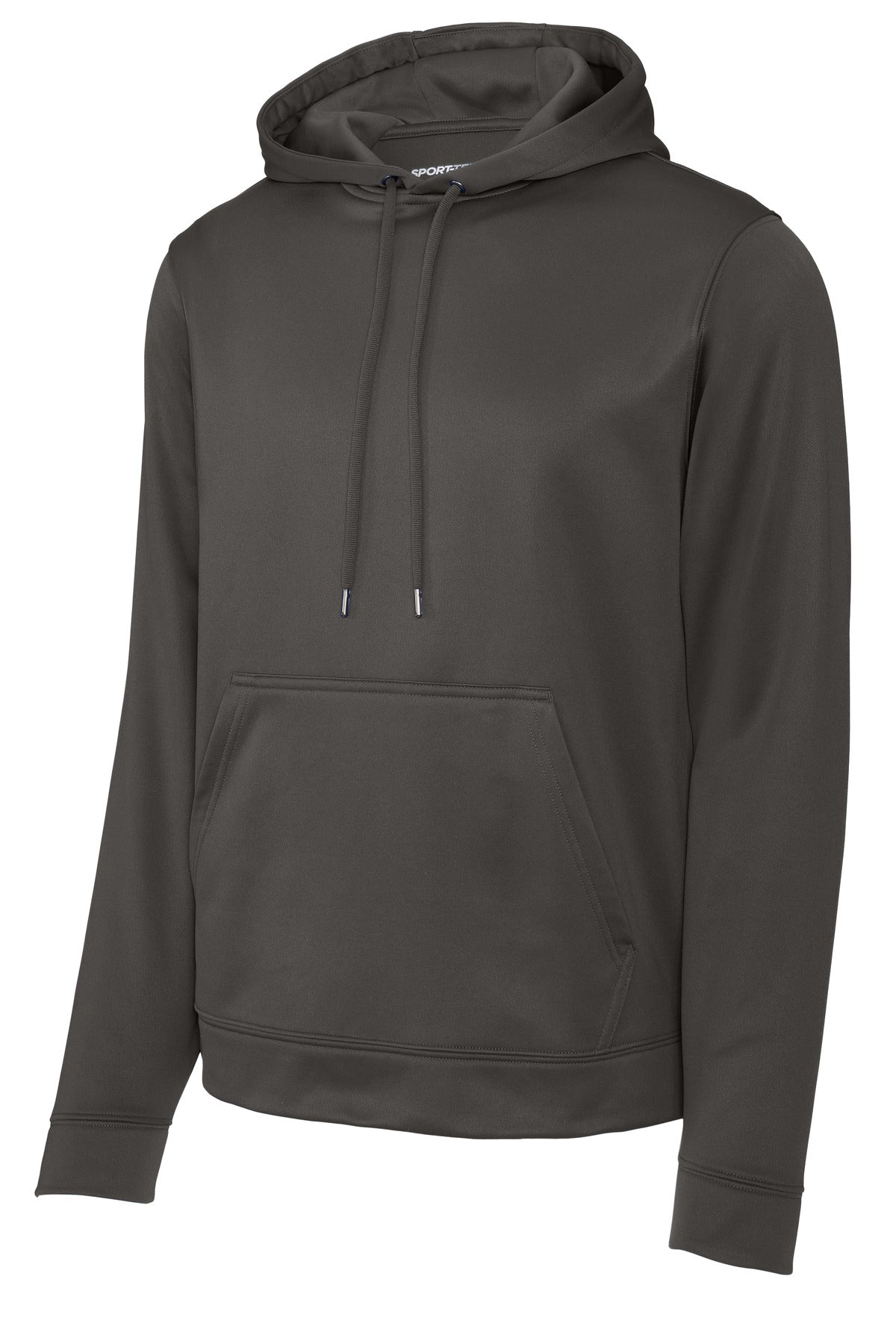 Sport-Tek Sport-Wick Fleece Hooded Pullover (SAN-F244) - Iron Grey