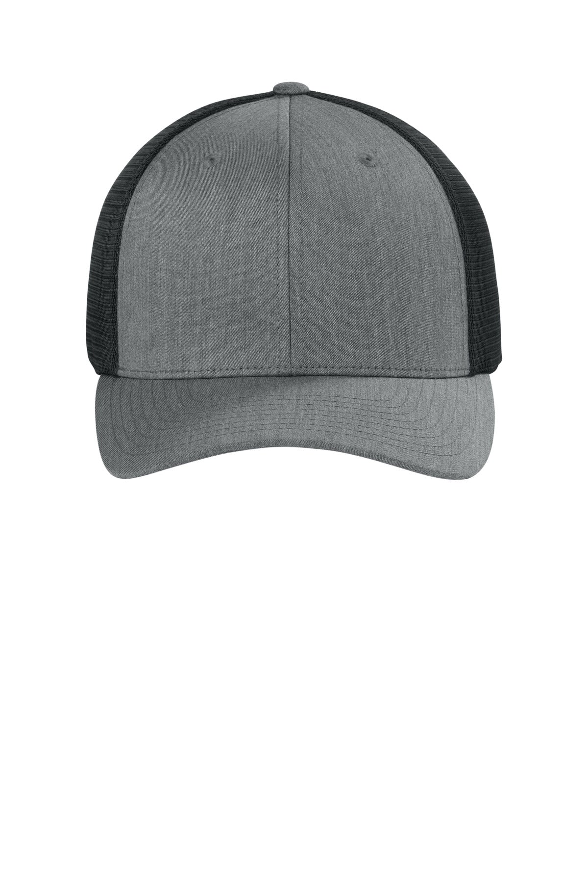 Flexfit Flexfit 110 Mesh Cap (SAN-FF110M) - Heather Grey/ Black