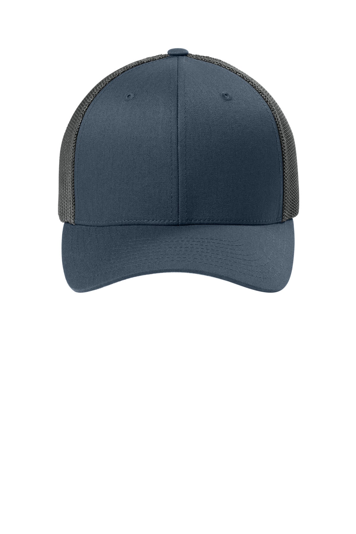 Flexfit Trucker Mesh Cap (SAN-FF6511) - Navy/ Graphite