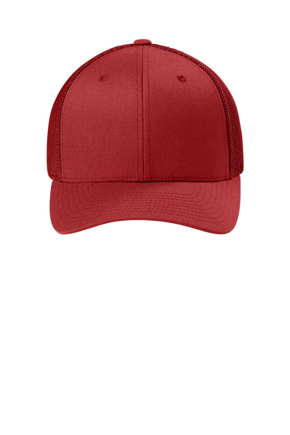 Flexfit Trucker Mesh Cap (SAN-FF6511) - Red