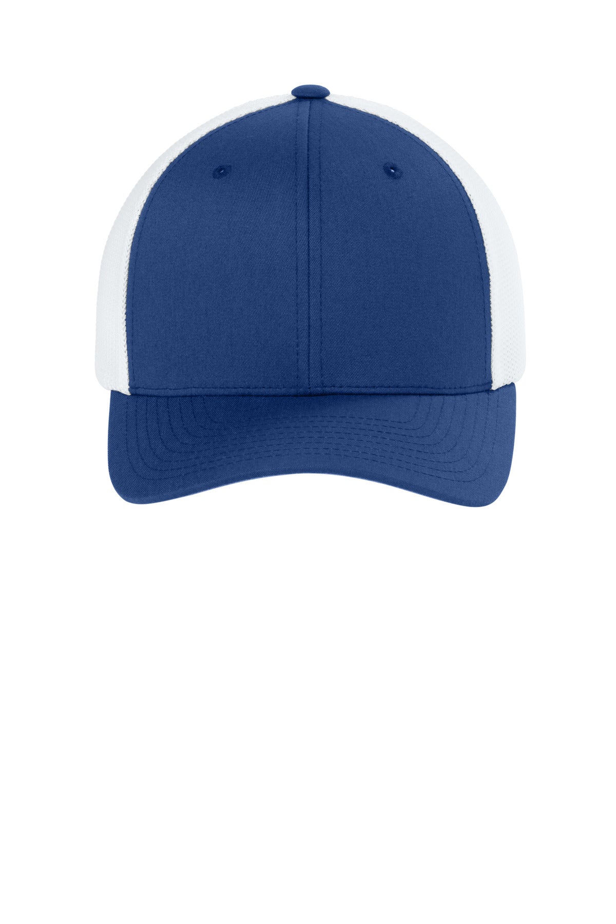 Flexfit Trucker Mesh Cap (SAN-FF6511) - Royal/ White