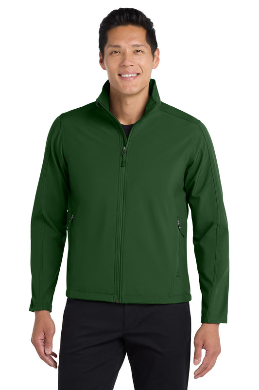 Port Authority Core Soft Shell Jacket (SAN-J317) - Forest Green