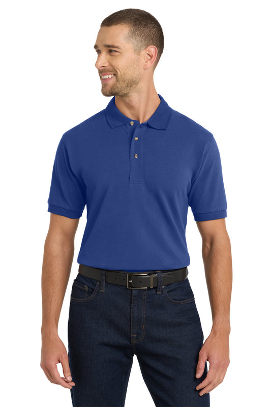 Port Authority Heavyweight Cotton Pique Polo (SAN-K420) - Royal