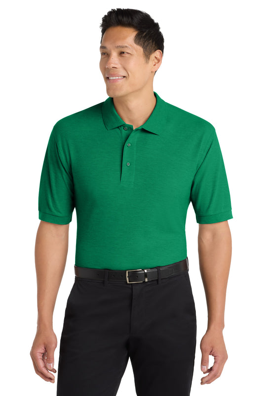 Port Authority Silk Touch Polo (SAN-K500) - Kelly Green