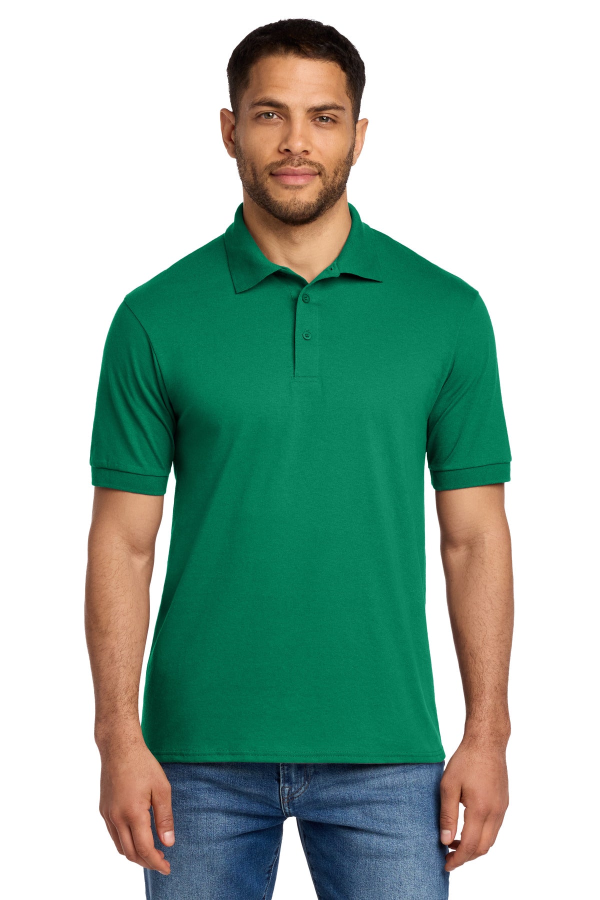 Port & Company Core Blend Jersey Polo (SAN-KP55) - Kelly
