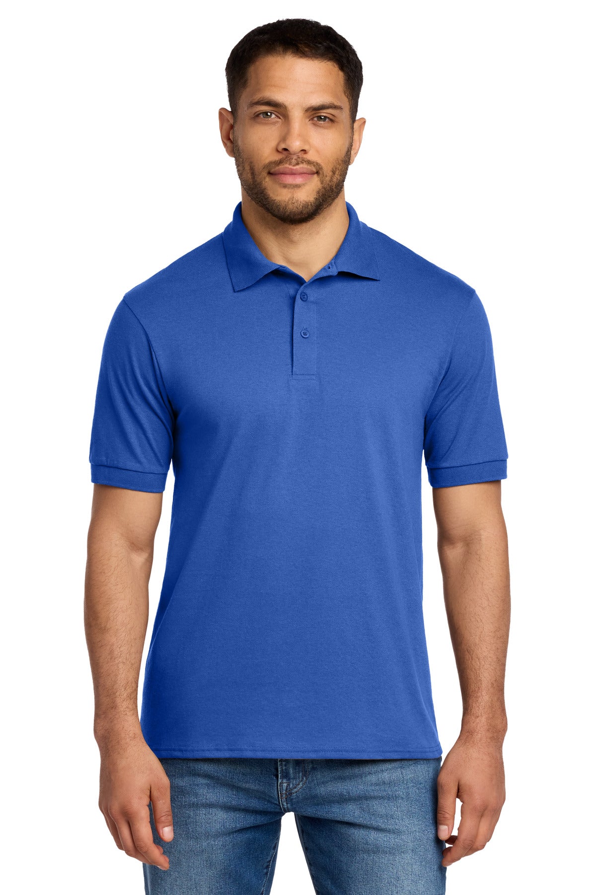 Port & Company Core Blend Jersey Polo (SAN-KP55) - Royal