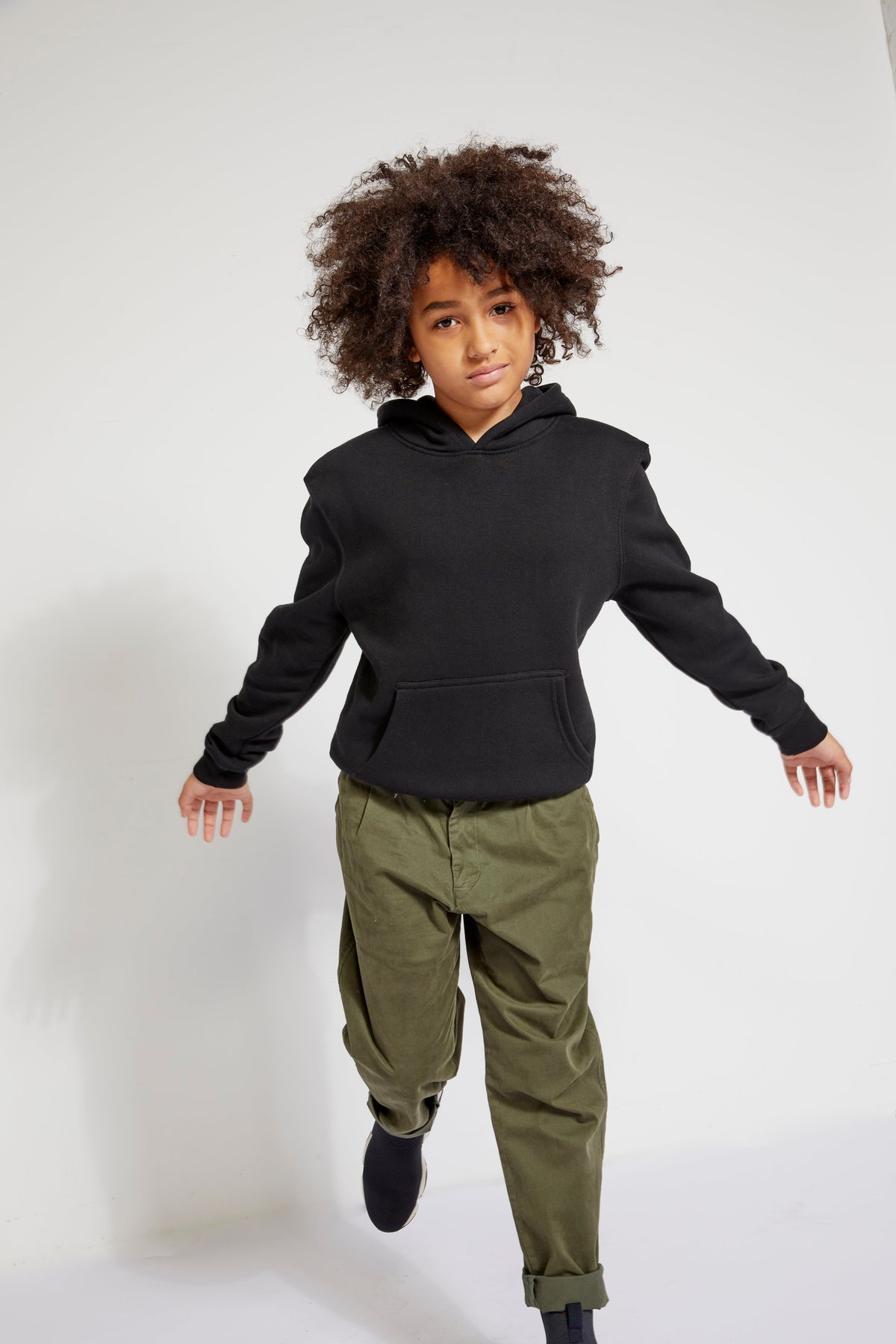 Lane Seven Youth Premium Hoodie (OS-LS14001YH) - Black
