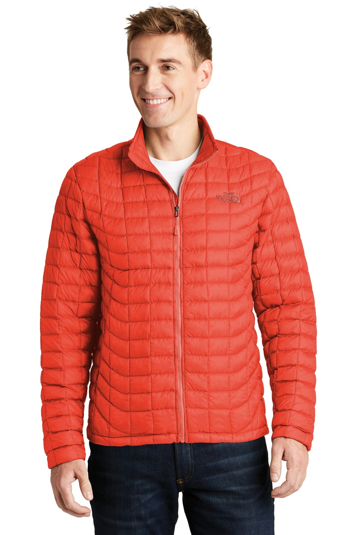 The North Face ThermoBall Trekker Jacket (SAN-NF0A3LH2) - Fire Brick Red
