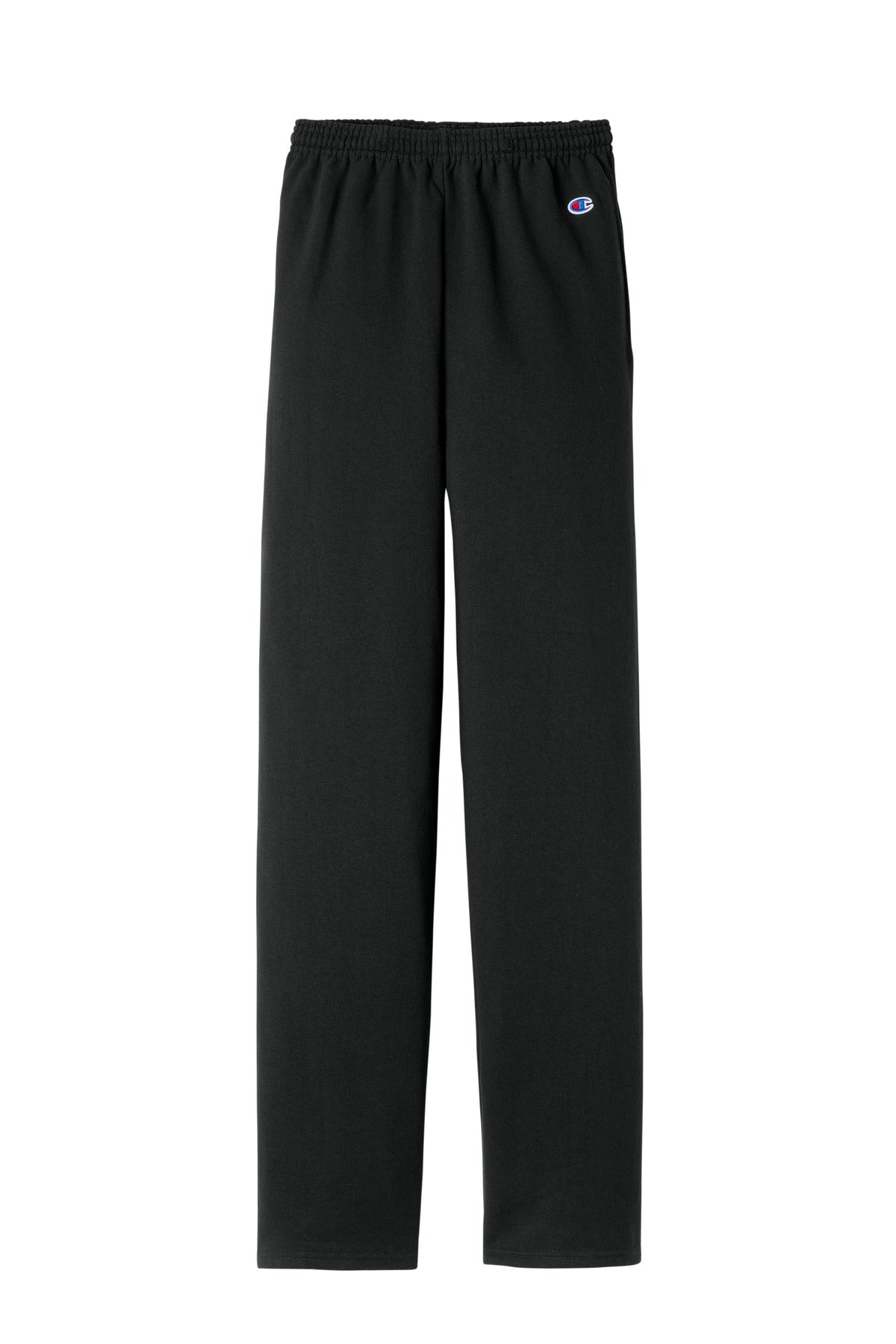 Champion Powerblend Open Bottom Sweatpant (SAN-P800) - Black