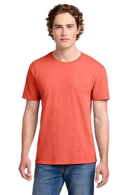 Port & Company Beach Wash Garment-Dyed Tee (SAN-PC099) - Neon Coral