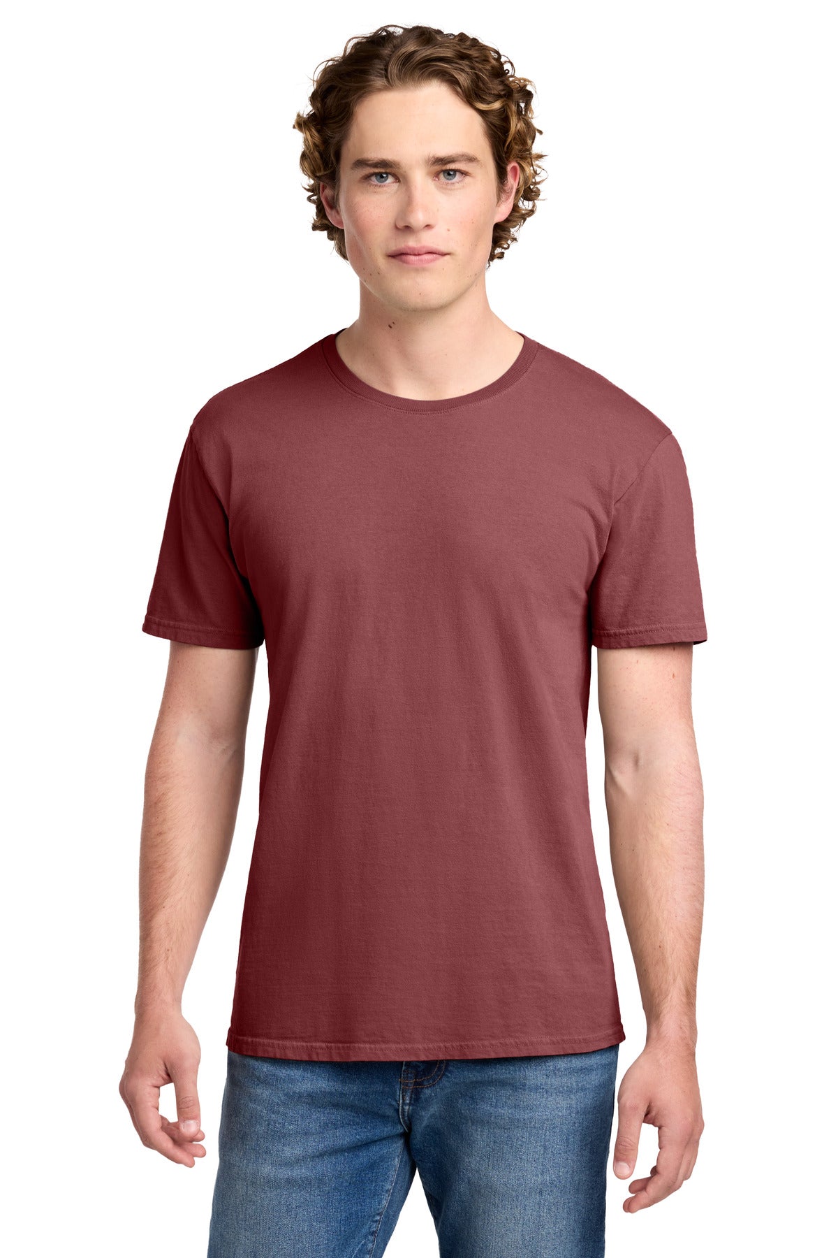 Port & Company Beach Wash Garment-Dyed Tee (SAN-PC099) - Red Rock